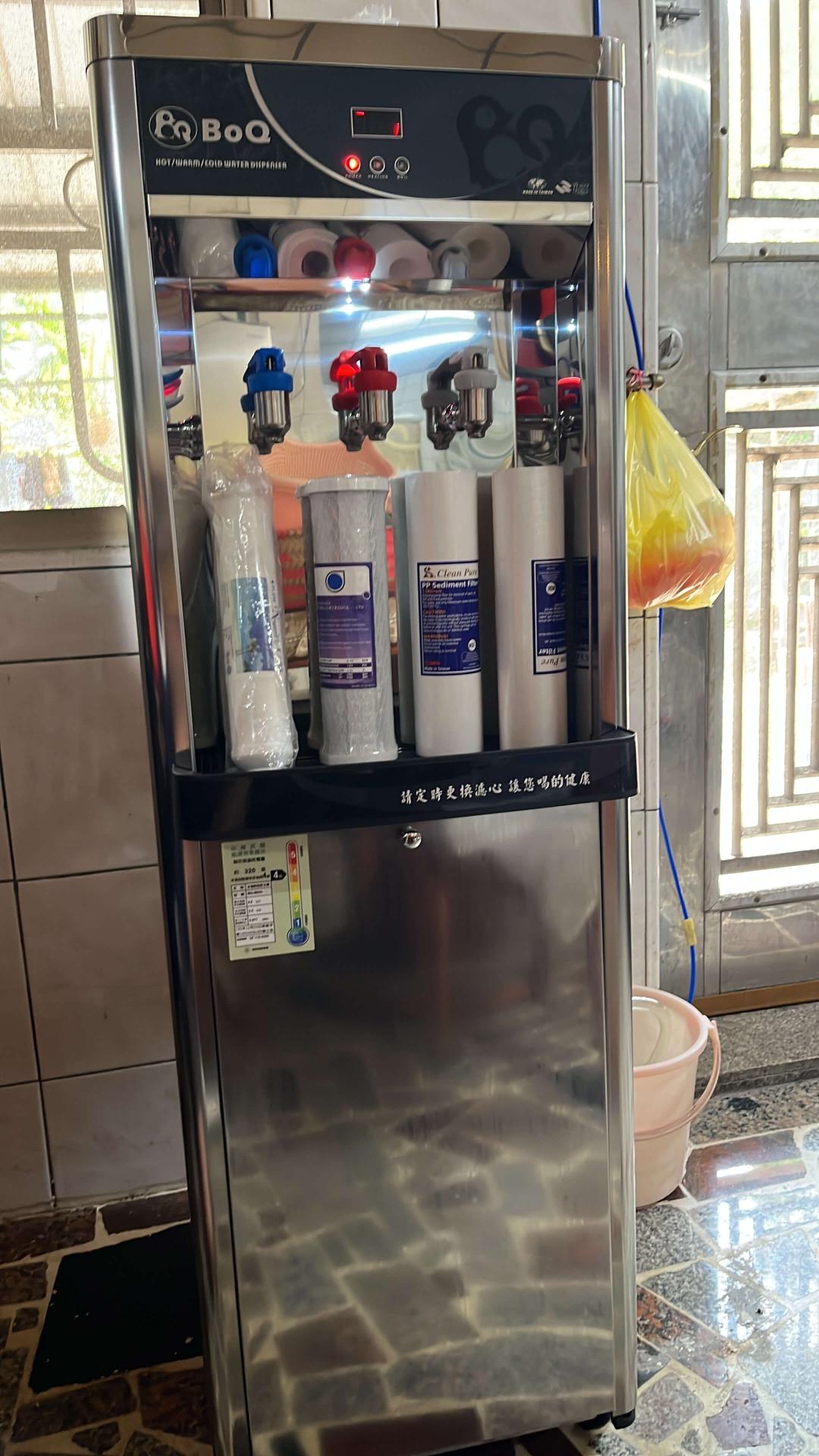 屏東內埔｜居家立地式飲水機安裝 BQ-583G（含RO淨水系統）