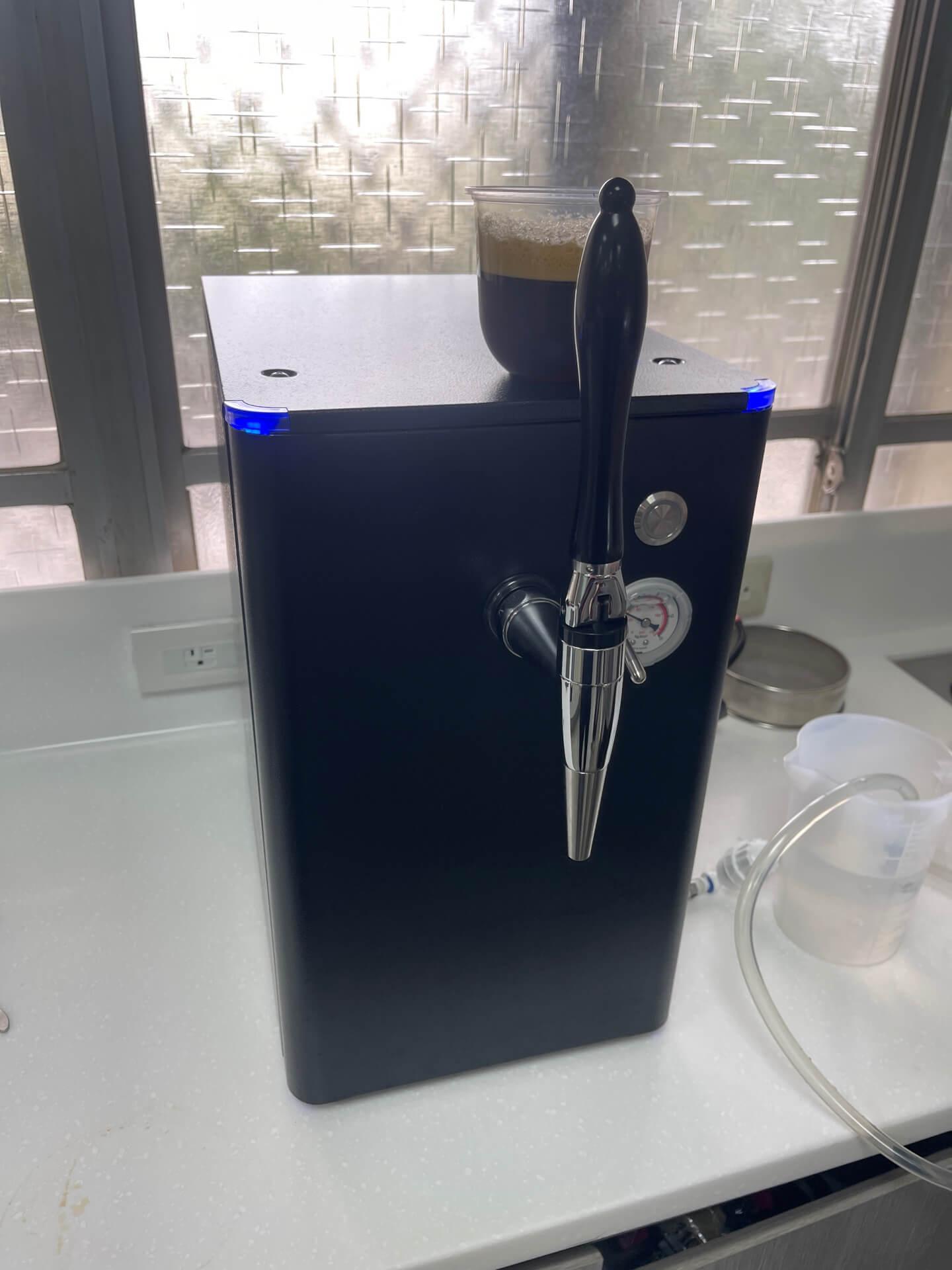 台南永康｜商用安裝 崑山科技大學 氮氣咖啡機110V×1