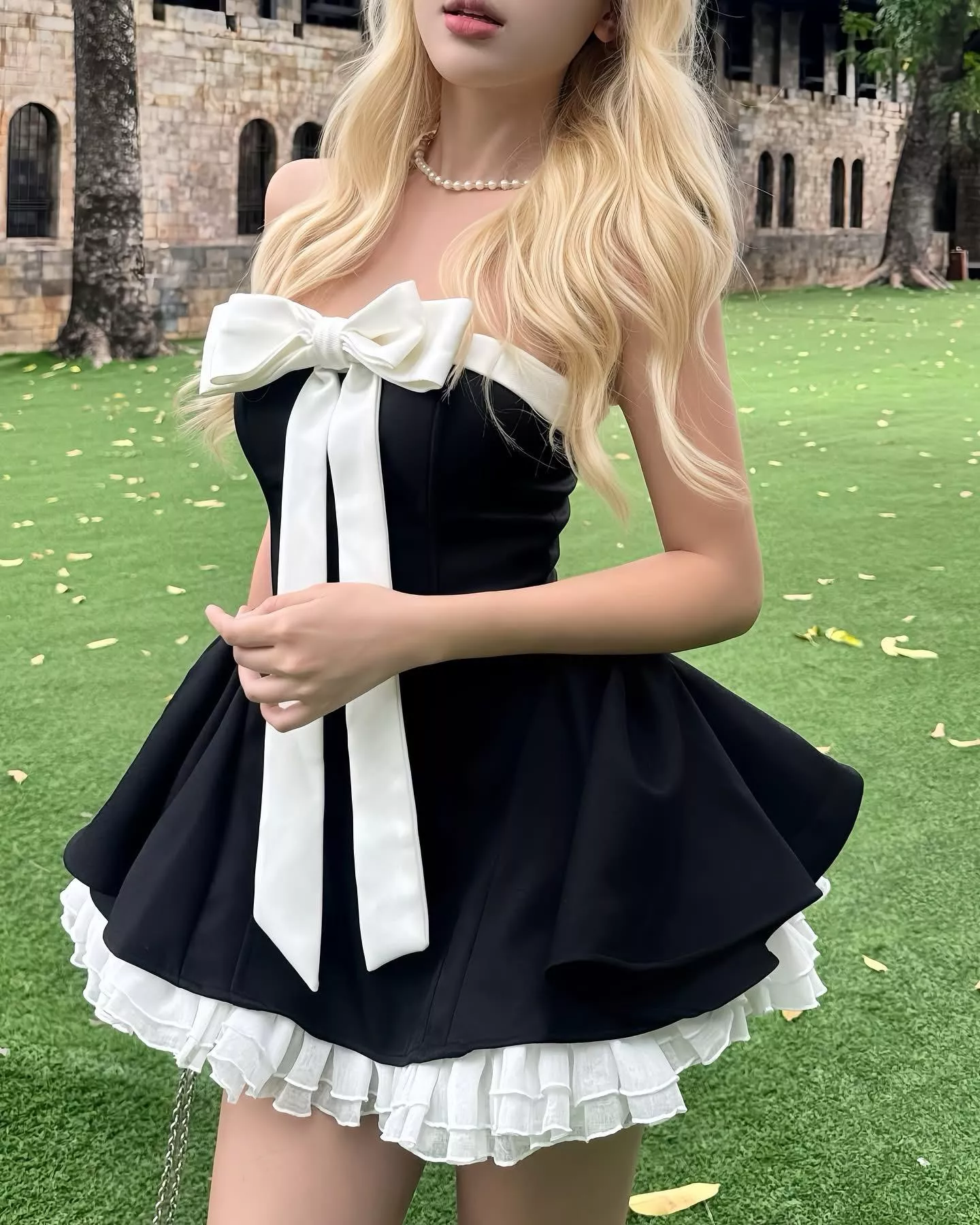 LANE CÌ Bunny 甜美娃娃風連身裙