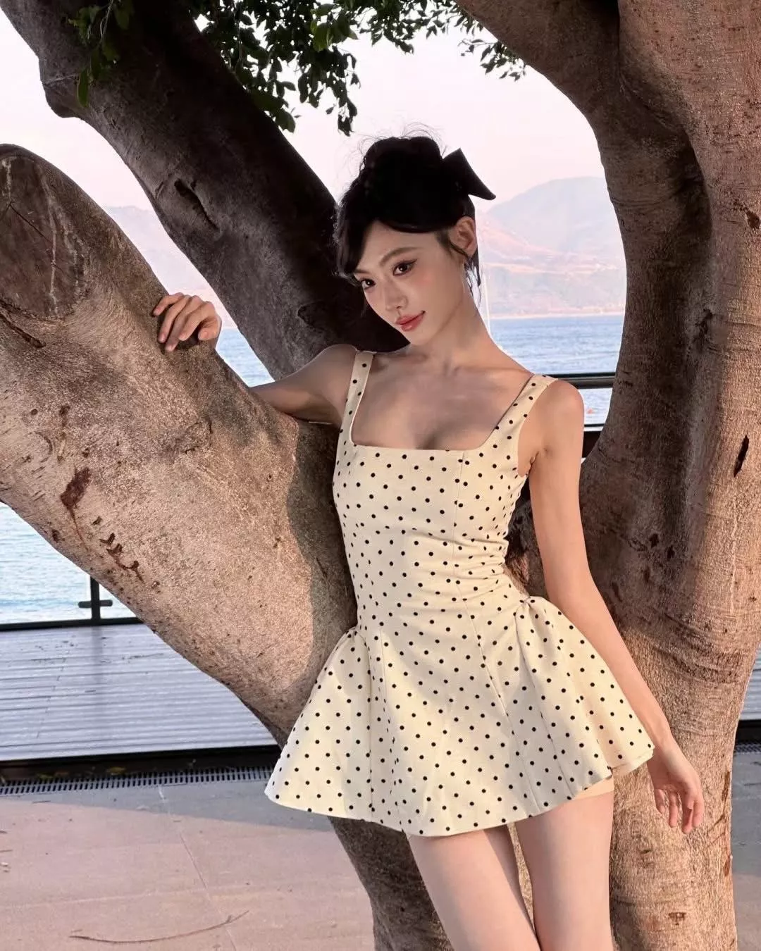 Lsoul Zoey Dress 波點洋裝 (Jennie 同款）