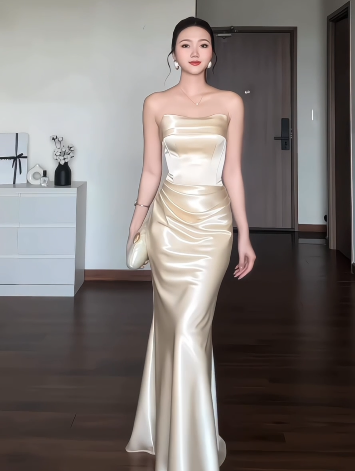 Velvet Charlot Dress 暮光禮服