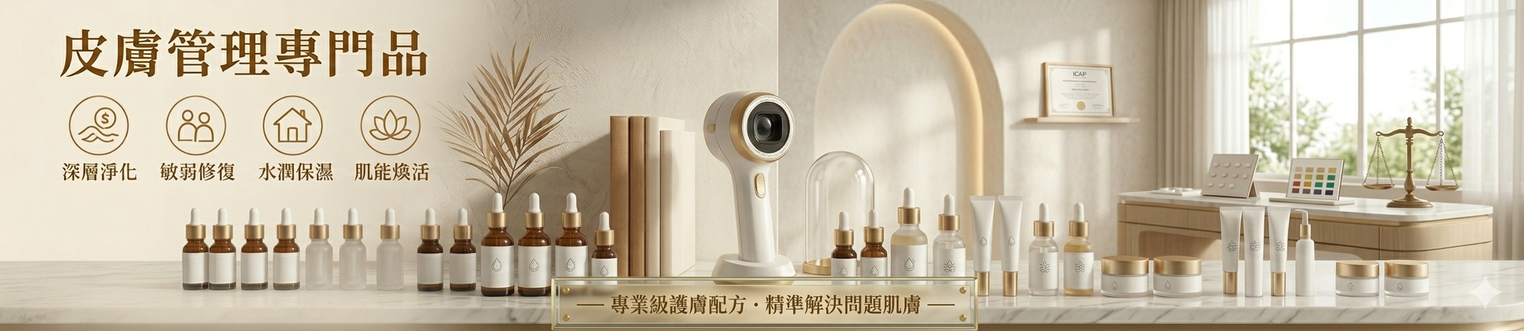 86美妝皮膚管理專門品-專業沙龍級修復保養系列