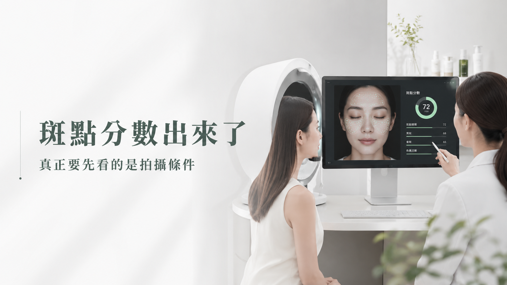 美容儀一掃就出「斑點分數」，店家真正該擔心其實是....