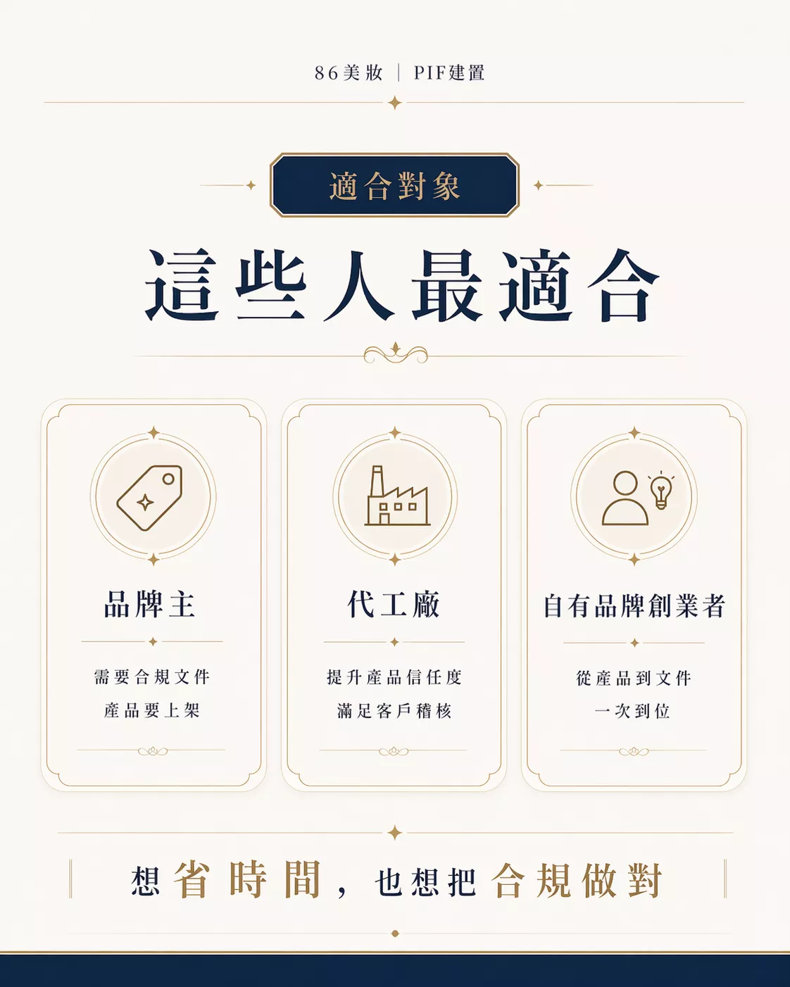 86美妝PIF建置服務-自有P2實驗室微生物安定性檢測與SA安全評估簽署