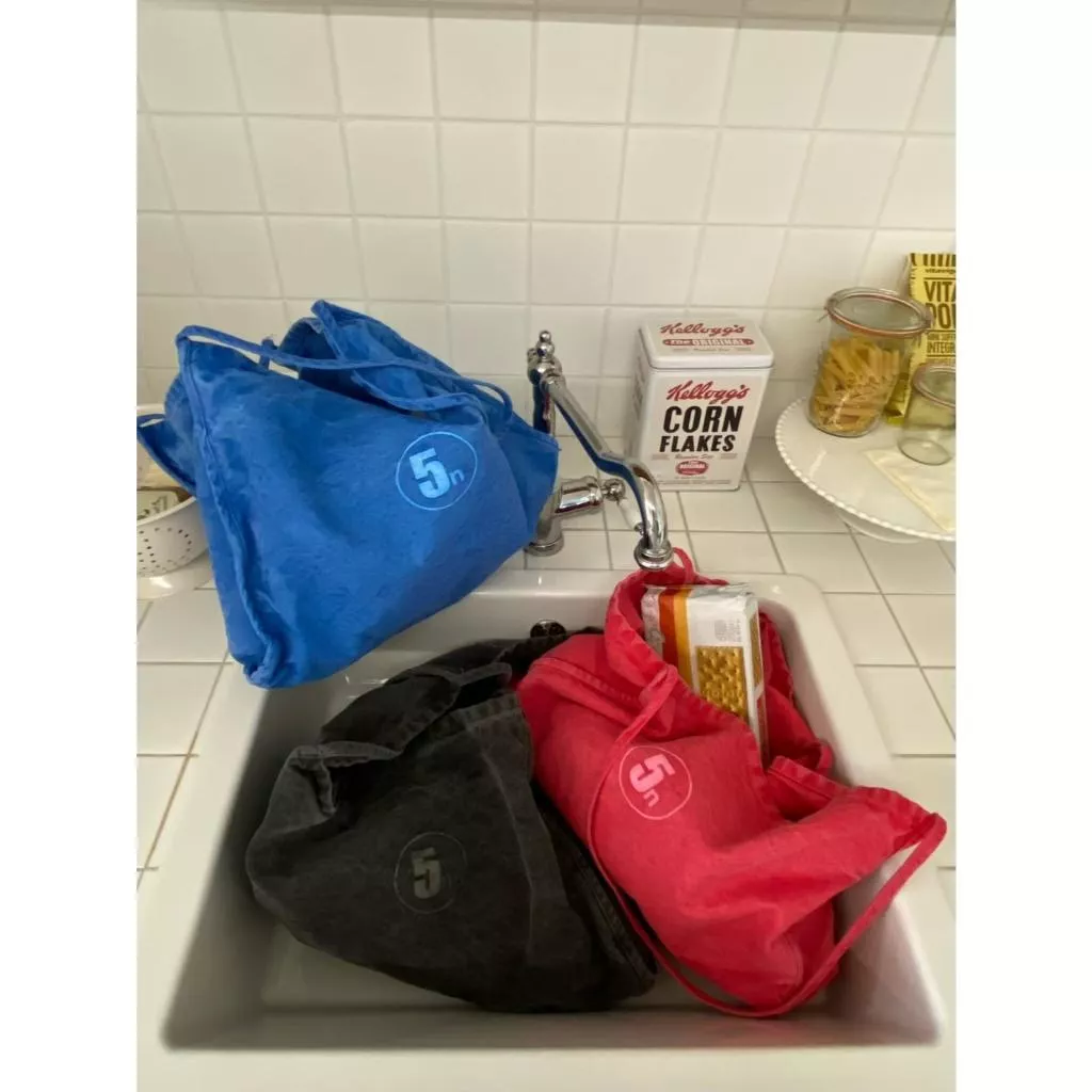 on 水洗復古洗舊包 大容量肩背托特包  個性大包