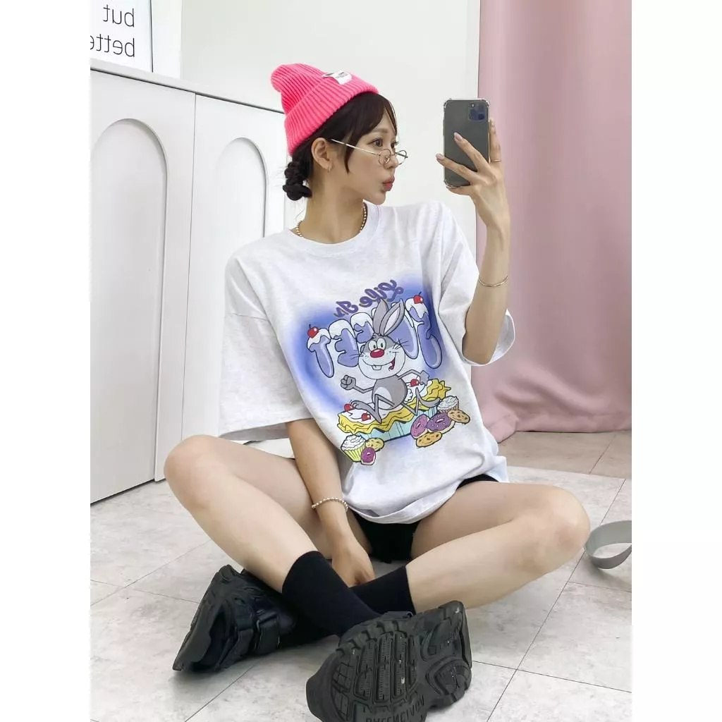 KIC 甜點兔兔印花短袖T