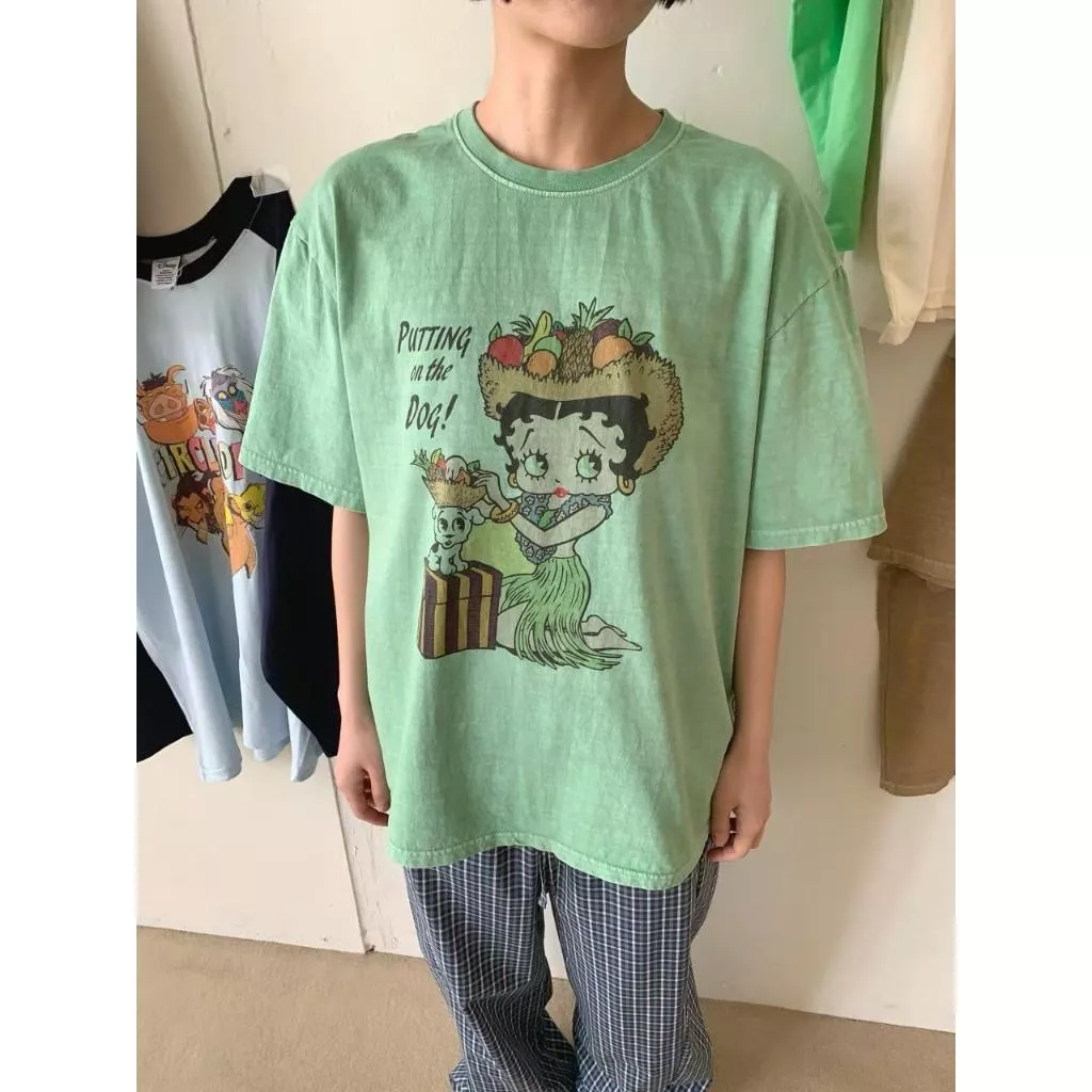 rami J 復古水果草裙Betty印花TEE短袖上衣