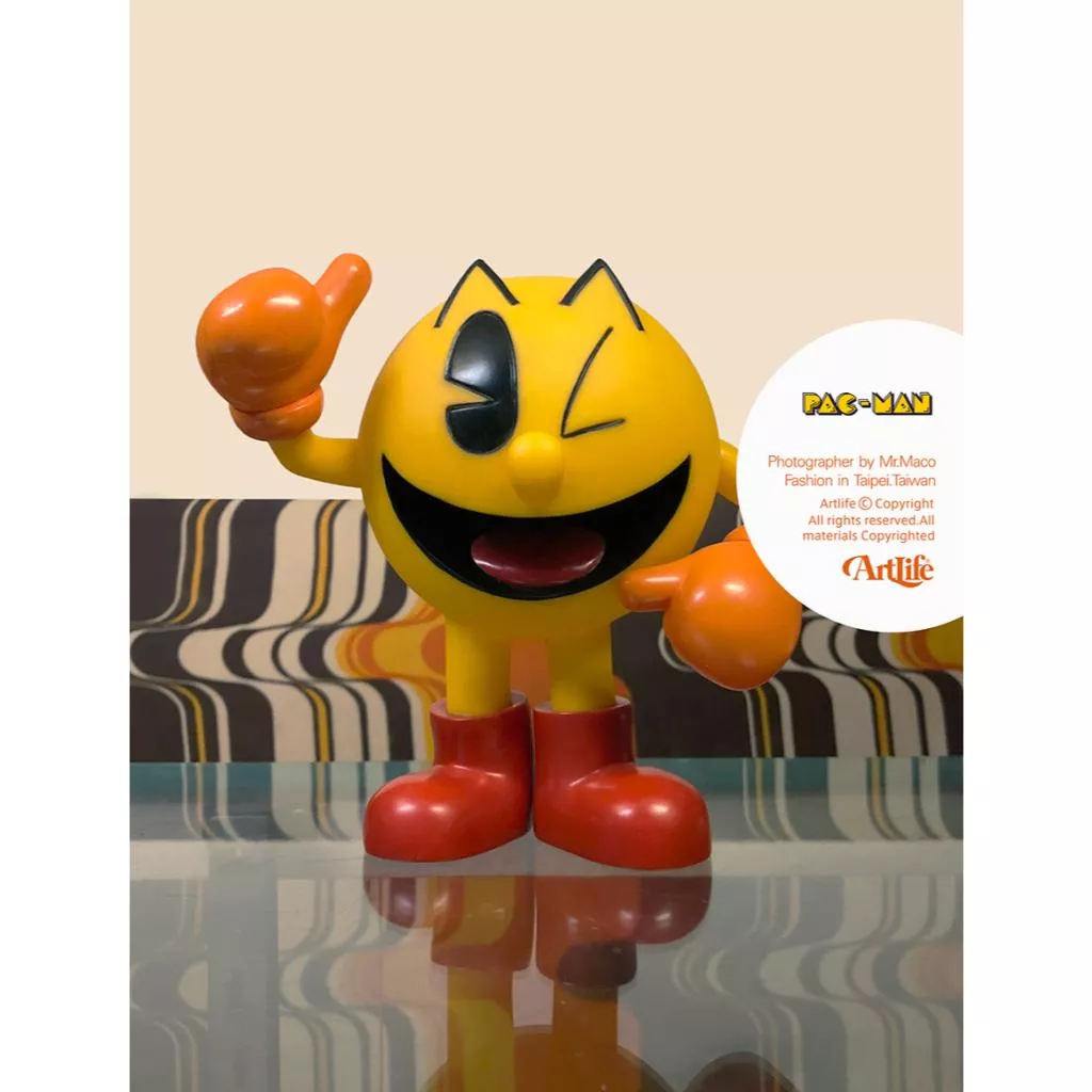 Artlife ㊁ NAMCO 1999 超殿堂 PACMAN パックマン ナムコ 貯金箱 小精靈 吃豆人