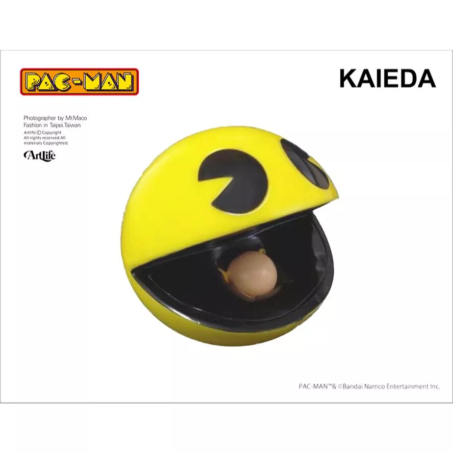 Artlife @ KAIEDA 2022 PACMAN パックマン パワークッキー付 ソフビ 小精靈 吃豆人