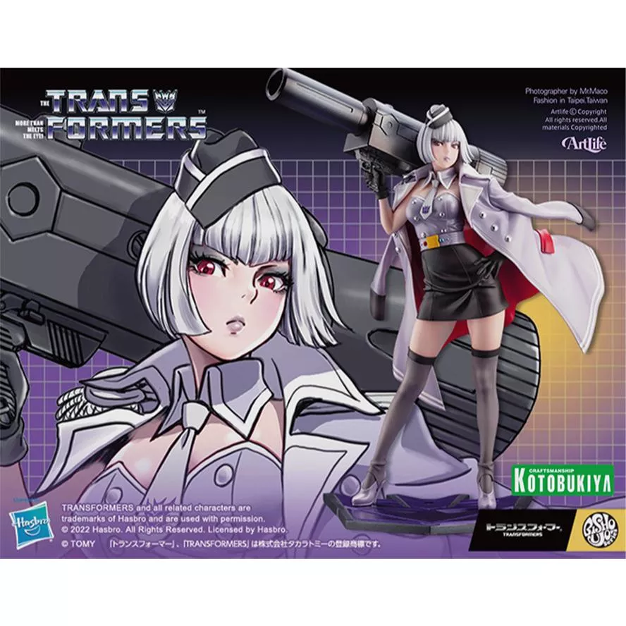 Artlife ㊁ KOTOBUKIYA 壽屋 コトブキヤ TRANSFORMERS 美少女 變形金剛 密卡登