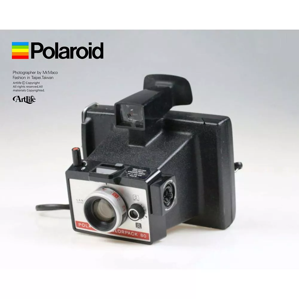 Artlife ㊁ POLAROID 1971 COLORPACK 80 ポラロイド 寶麗來 拍立得 古董 相機