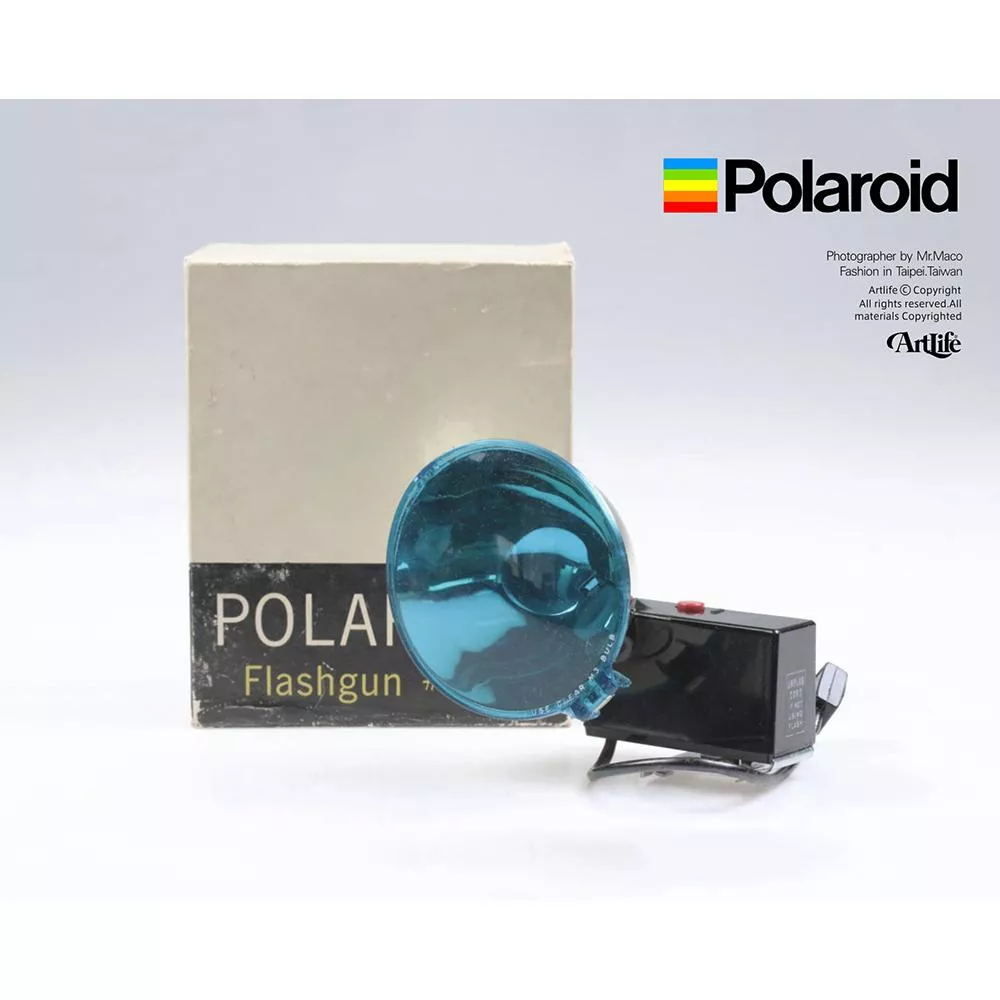 Artlife ㊁ POLAROID 1963 Flash Gun ポラロイドフラッシュ 寶麗來 拍立得 古董 閃光燈