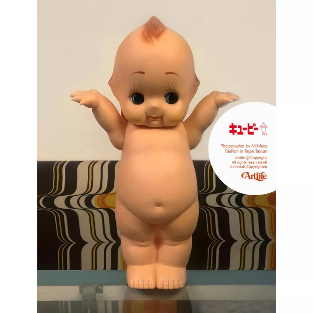 ArtLife @ キューピー Kewpie ソフビ 人形 赤羽 店頭用 昭和レトロ 店頭物 紅翅膀 Q比