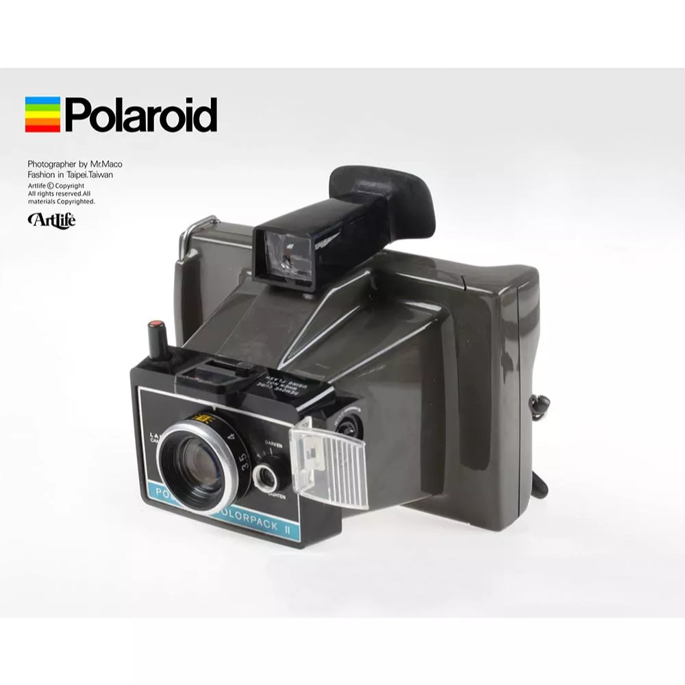 Artlife ㊁ POLAROID 1969 COLORPACKⅡ ポラロイド カラーパック 寶麗來 拍立得 古董相機