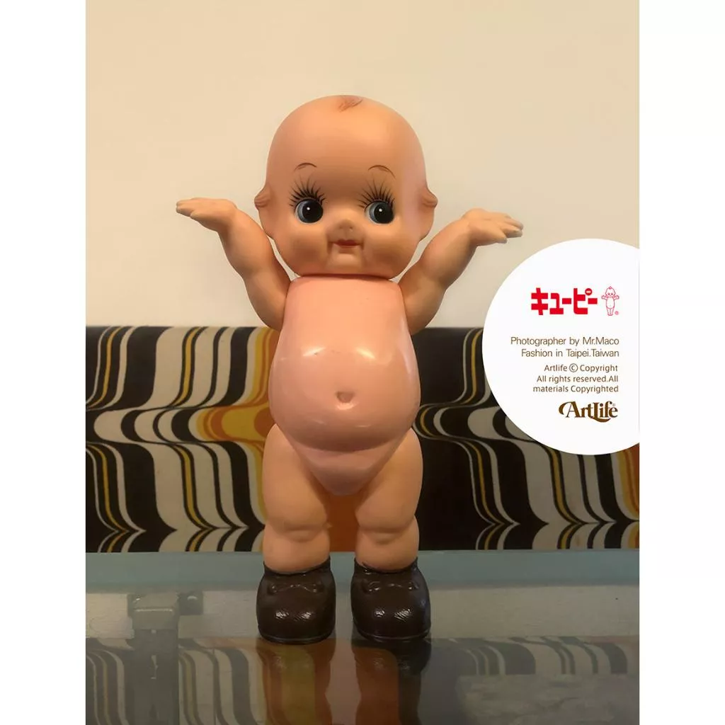 ArtLife @ キューピー Kewpie キューピーちゃん 茶色 靴を履いたキューピー 啡鞋 Q比