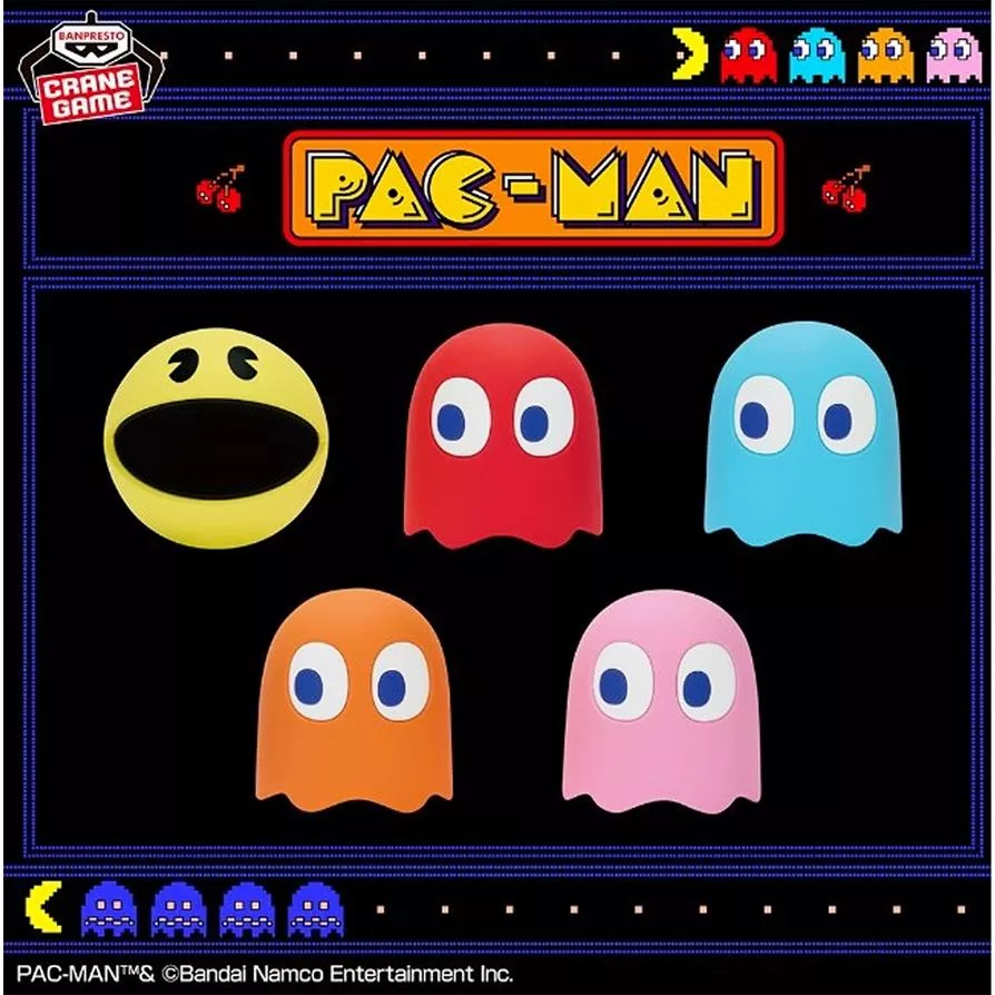 ArtLife @ BANDAI 2024 パックマン namco ラバーフィギュア PACMAN 小精靈 吃豆人