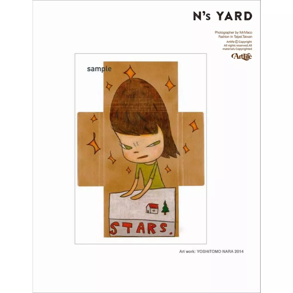 ArtLife @ 奈良美智 Yoshitomo Nara N'sYARD STARS 2014 限定 明信片