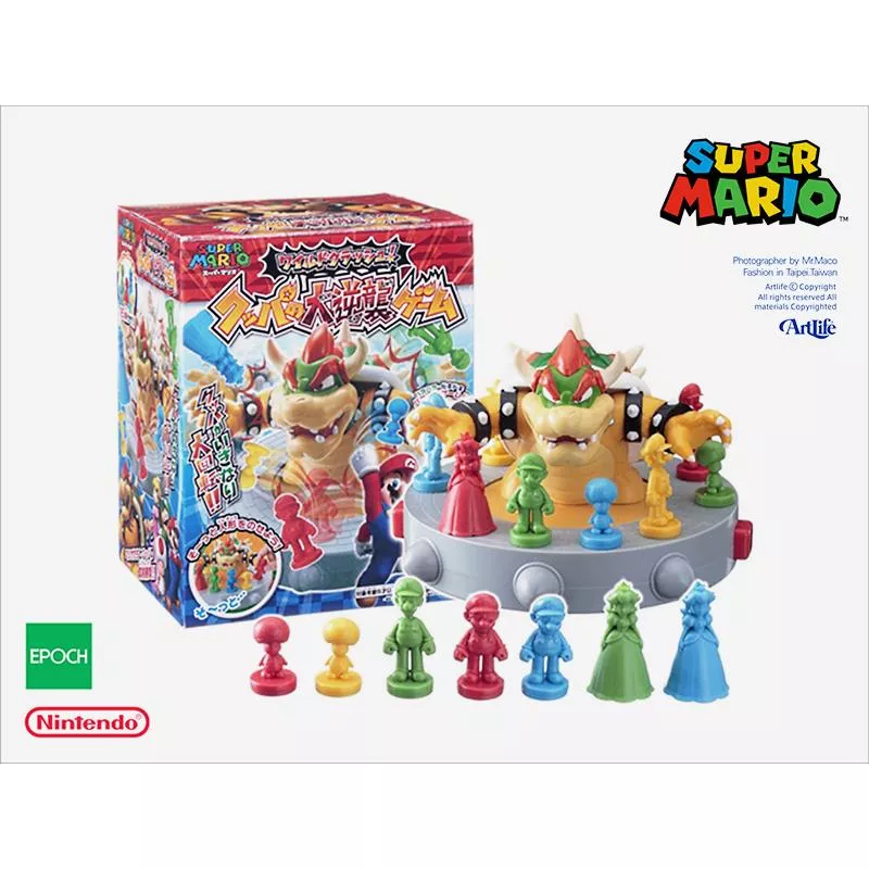 ArtLife @ EPOCH 2013 任天堂 SUPER MARIO クッパの大逆襲ゲーム 庫巴 瑪利歐