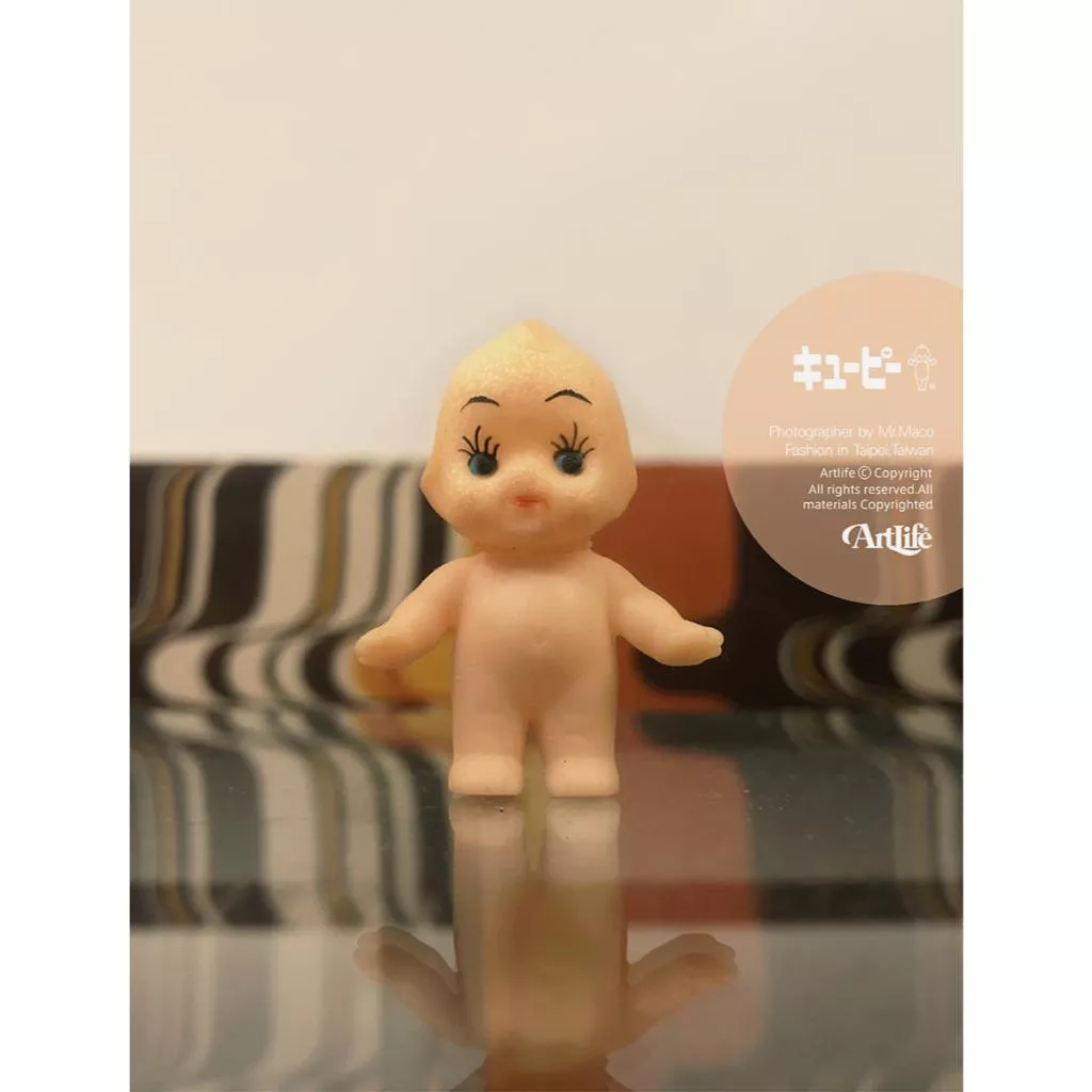 ArtLife @ キューピー Kewpie MINI 白羽 いっぱい ソフビ MINI 人形 經典 迷你 Q比