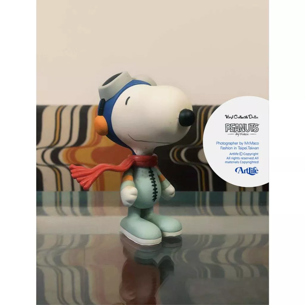 Artlife ㊁ MEDICOM 2008 PEANUTS ヴァイナルコレクティブルドールズ SNOOPY 太空史努比