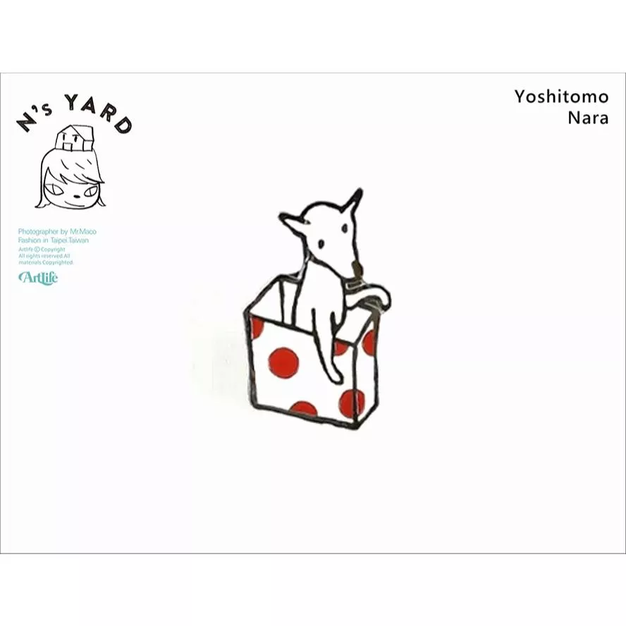 ArtLife @ 奈良美智 Yoshitomo Nara NsYARD あおもり犬 DOG PINS 徽章