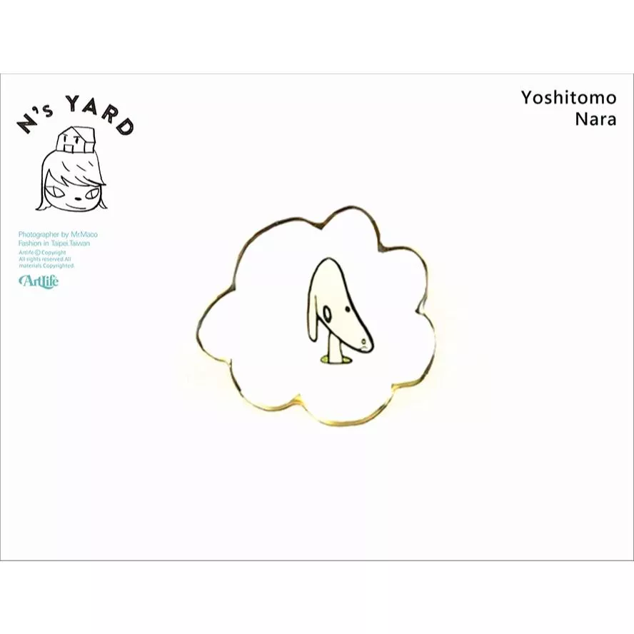 ArtLife @ 奈良美智 Yoshitomo Nara NsYARD OVER RAINBOW PINS 徽章