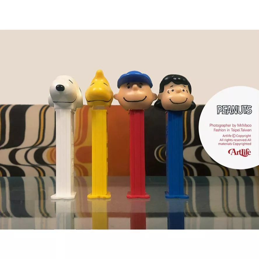 Artlife ㊁ PEZ ペッツ CANDY DISPENSER PEANUTS SNOOPY SET 史努比