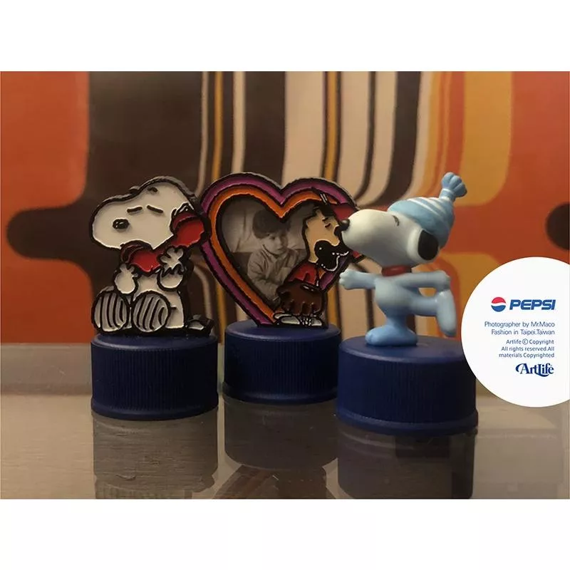 Artlife ㊁ PEPSI ペプシコーラ PEANUTS SNOOPY 百事可樂 史努比 溜冰