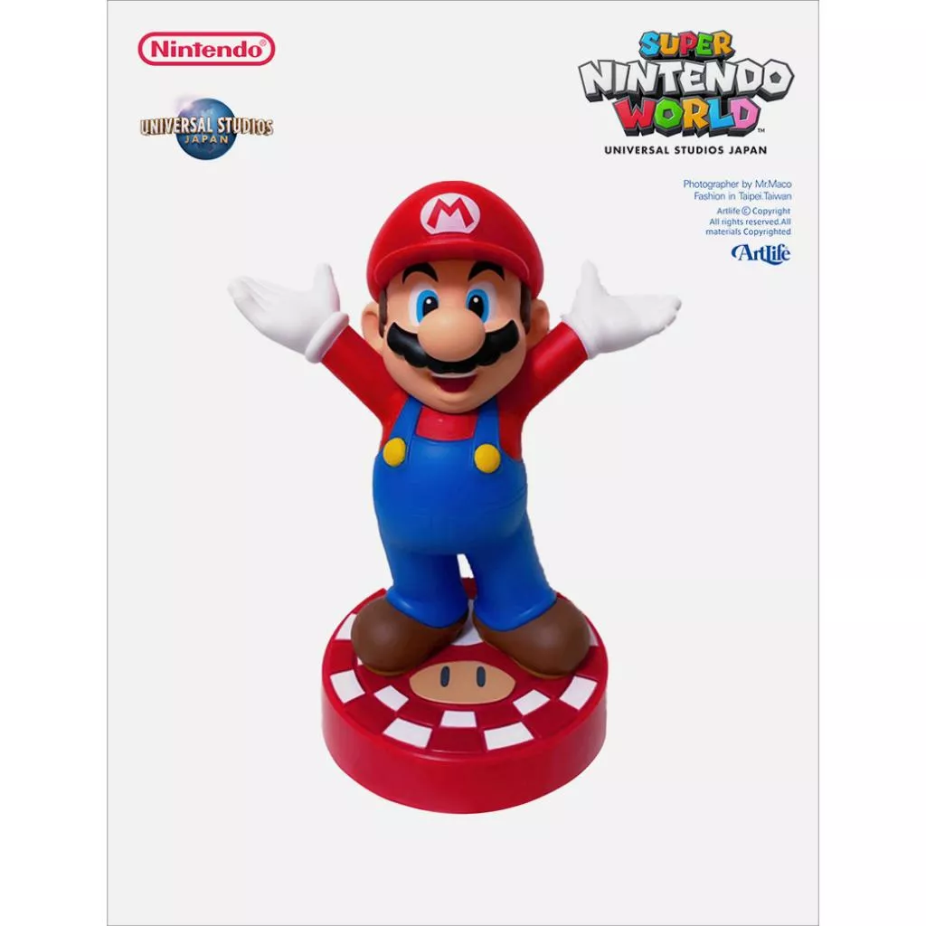 Artlife @ USJ 日本環球 任天堂 MARIO ソフトドール マリオ SOFT 超級瑪利歐