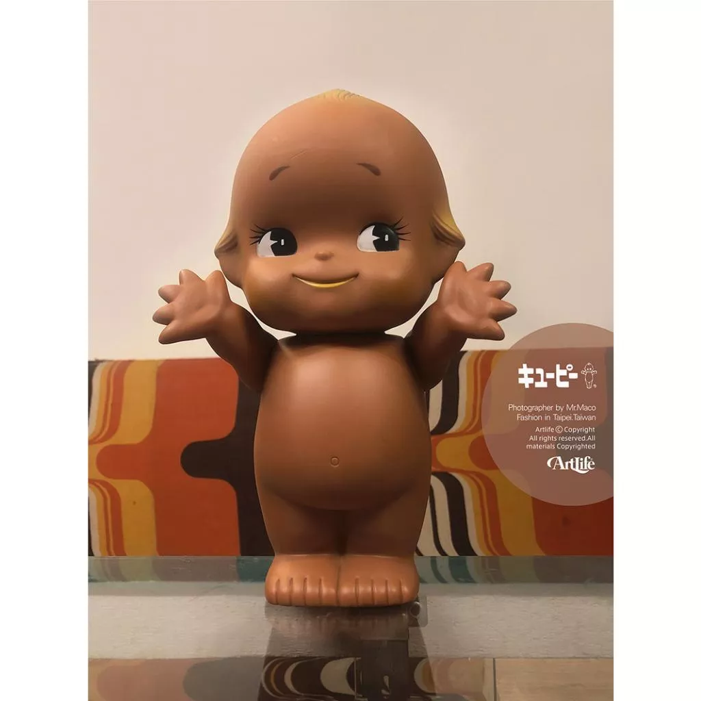 ArtLife @ キューピー Kewpie キューピー人形 昭和レトロ 懐かしい 当時物 小麦肌 Q比