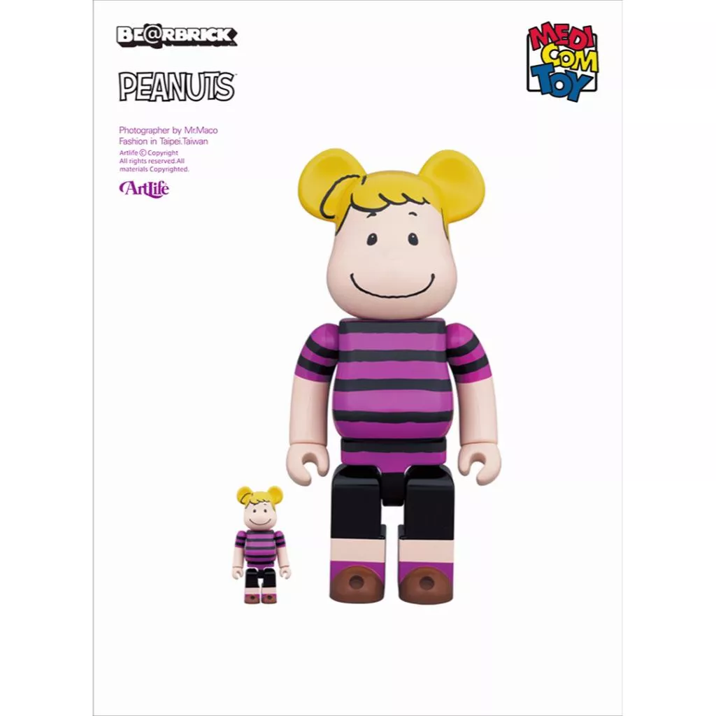 ArtLife @ MEDICOM PEANUTS BE@RBRICK SCHROEDER 500％ 史努比 謝勒德