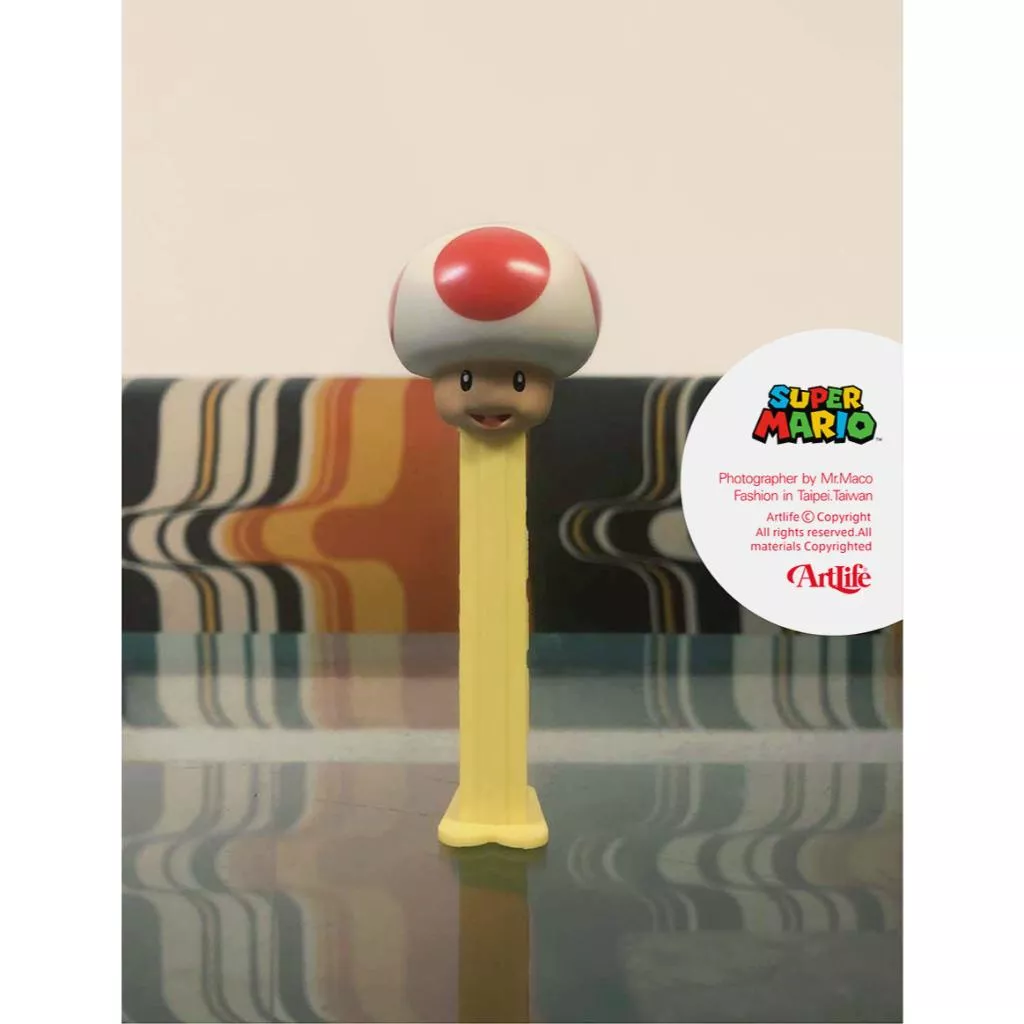 Artlife ㊁ PEZ Nintendo 任天堂 MARIO マリオ YOSHI TOAD 瑪利歐 耀西 奇諾比奧