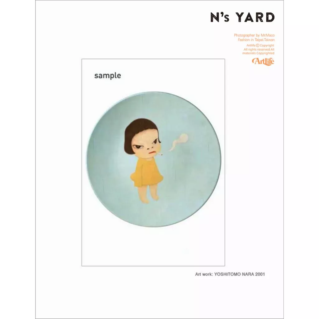ArtLife @ 奈良美智 Yoshitomo Nara N'sYARD Too Young to Die 限定明信片