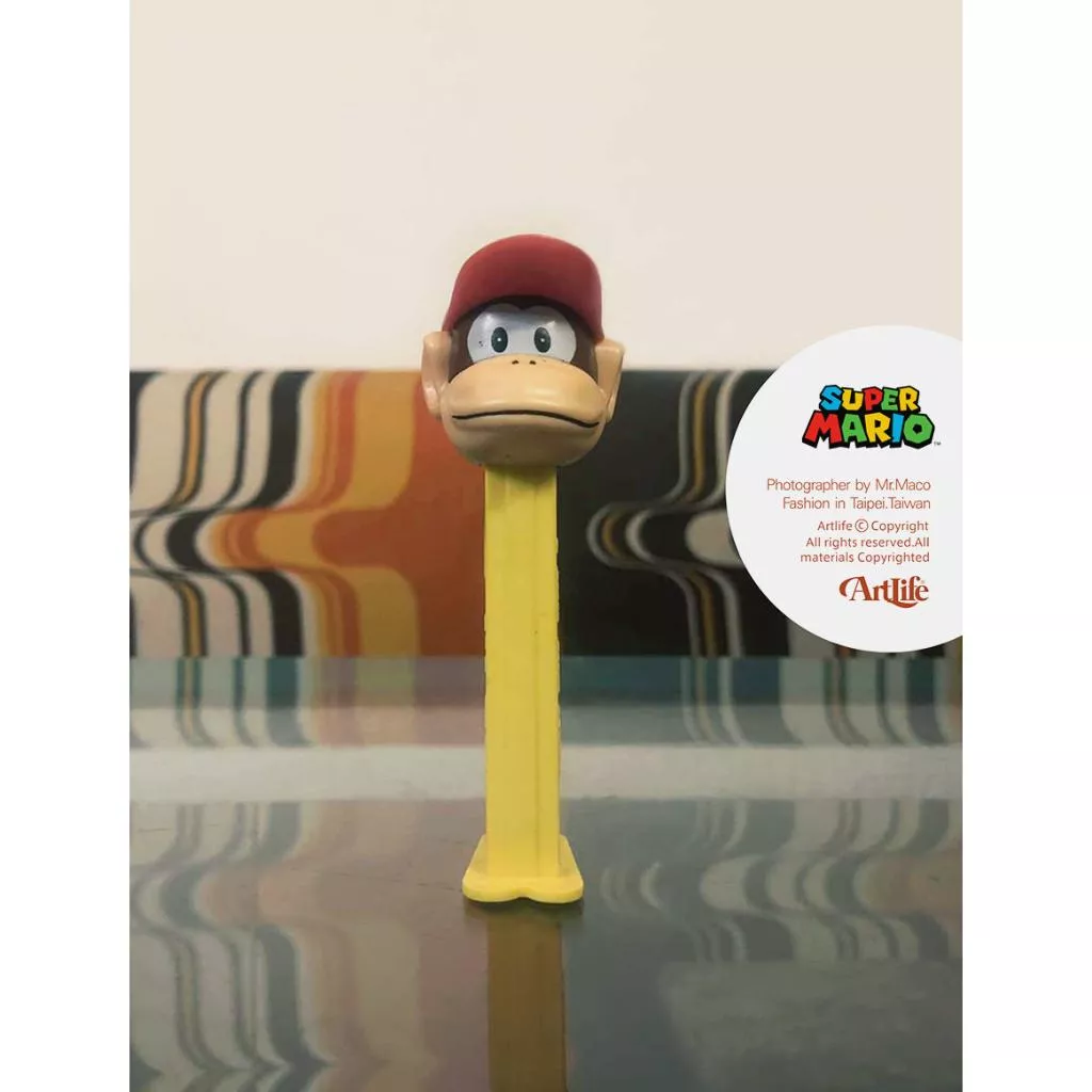 Artlife ㊁ PEZ 任天堂 DIDDY KONG ドンキーコング 超級瑪利歐 森喜剛 迪迪猴 大金剛