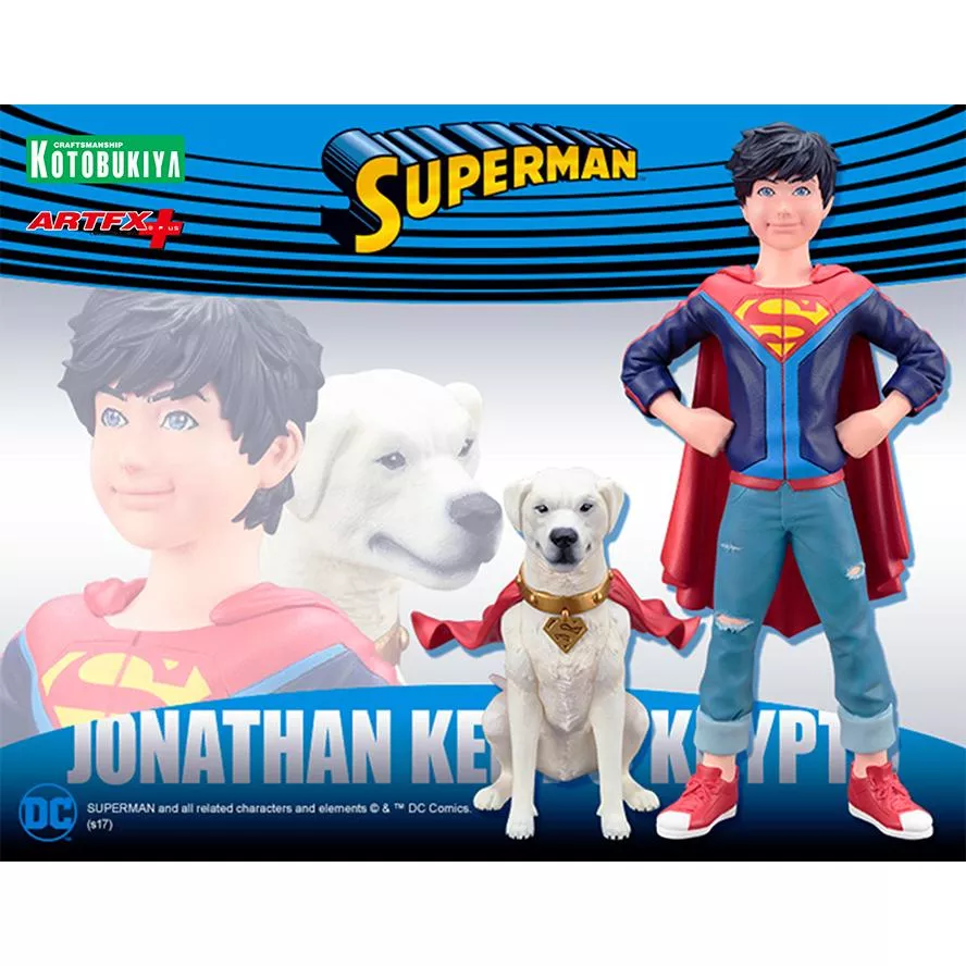Artlife ㊁ KOTOBUKIYA 2017 ArtFX+ 壽屋 DC SUPERBOY KRYPTO 超人氪普托