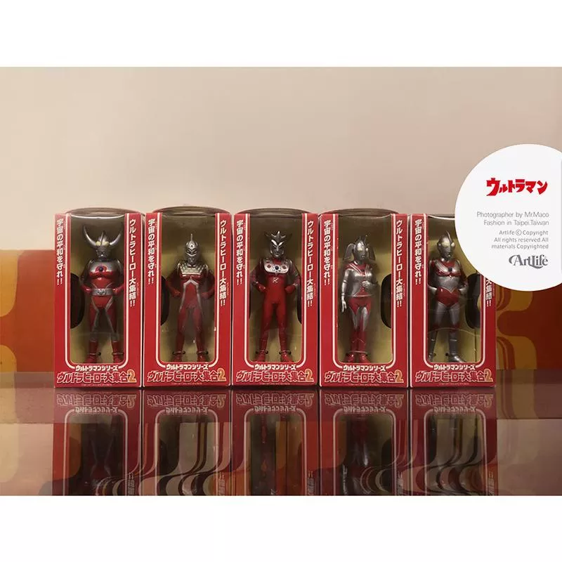 ArtLife @ BANPRESTO 2001 円谷プロ 特摄 ウルトラヒーロー大集合2 超人力霸王 全5種