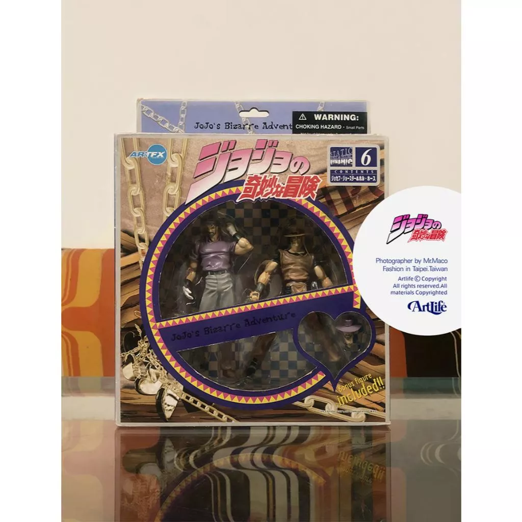 ArtLife @ 壽屋 ARTFX ジョジョの奇妙な冒険 ARTFX 喬瑟夫 喬斯達 JOJO冒險野郎
