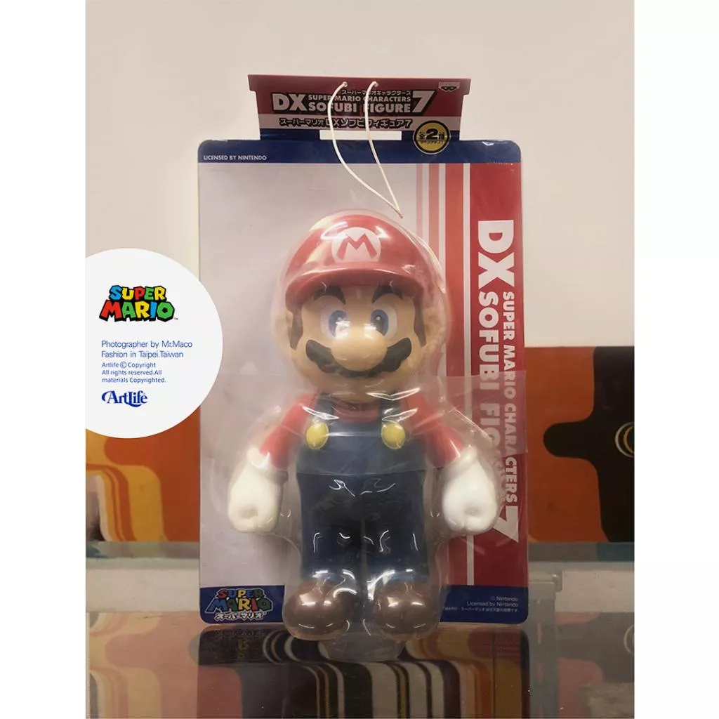 Artlife @ BANPRESTO 2007 任天堂 MARIO DXソフビフィギュア7 瑪利歐