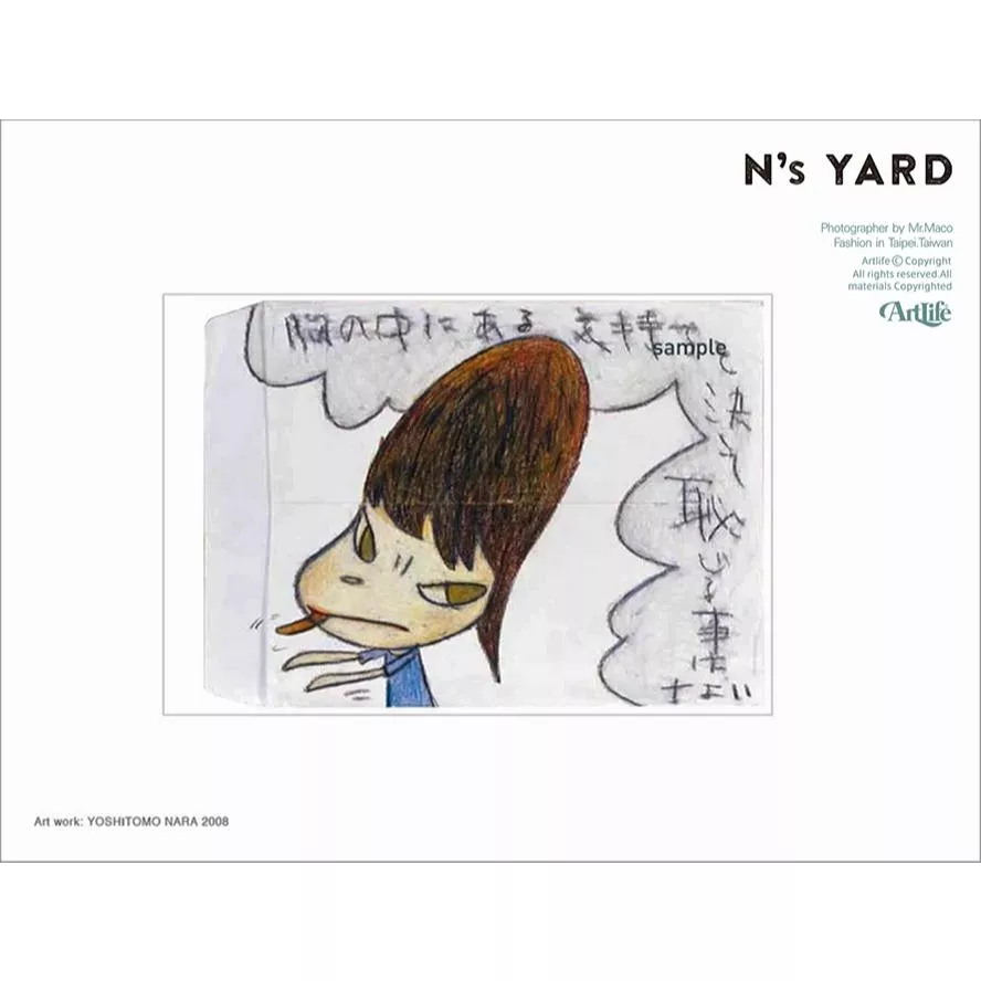 ArtLife @ 奈良美智 Yoshitomo Nara N'sYARD UNTITLED 2008 限定 明信片