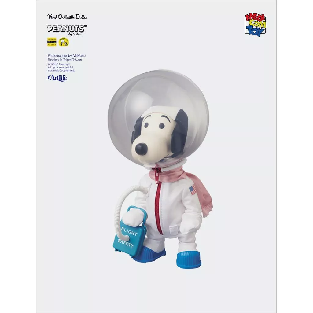 ArtLife @ MEDICOM 2013 PEANUTS SNOOPY VCD ASTRONAUTS 史努比 太空人