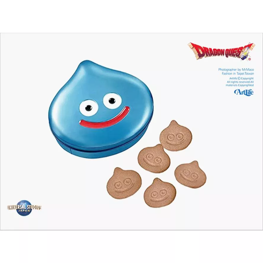 ArtLife @ USJ 2017 ドラゴンクエスト SLIME 勇者鬥惡龍 史萊姆 日本限定 菓子 鐵盒