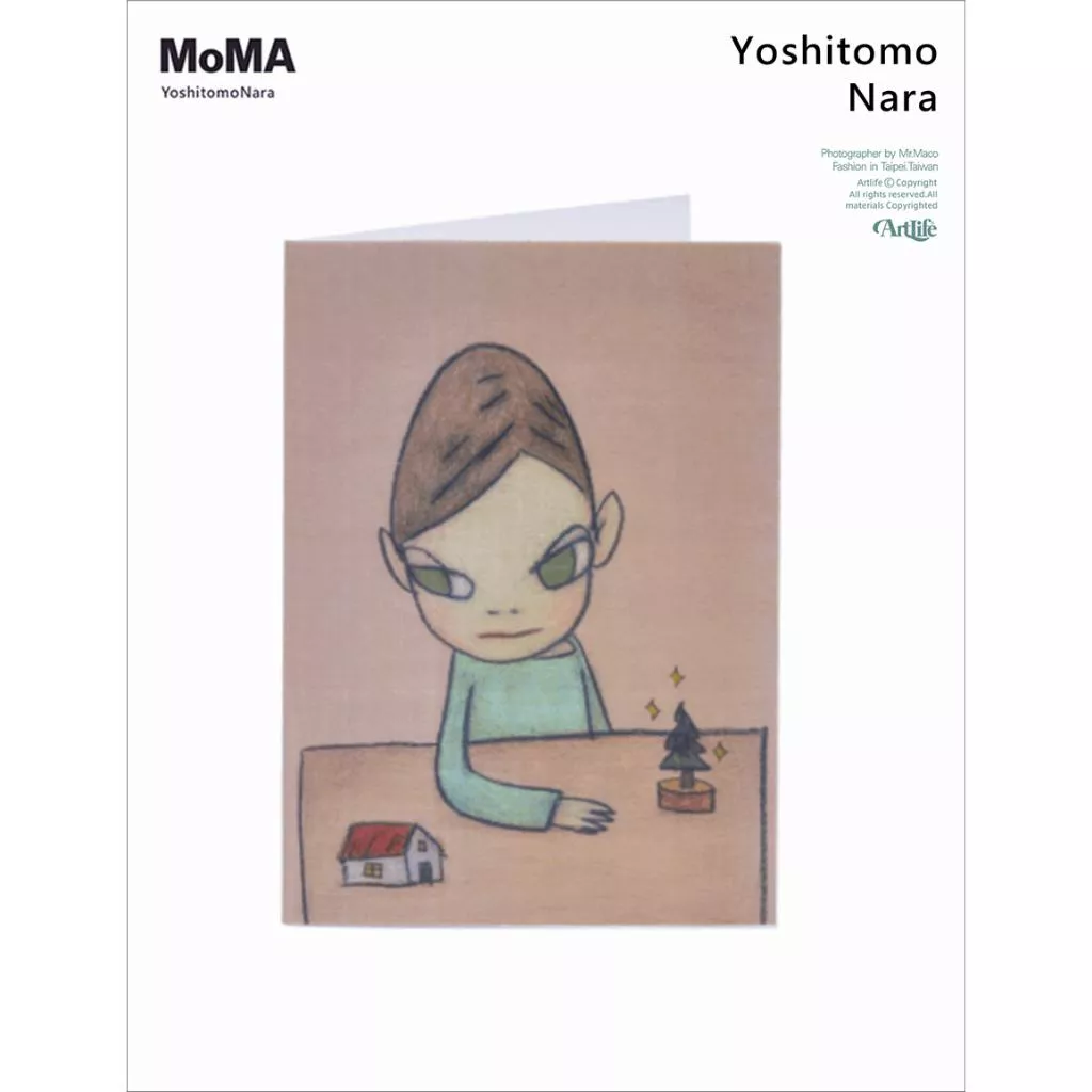 ArtLife @ 奈良美智 Yoshitomo Nara MoMA HOLIDAY グリーティングカード 卡片 限定