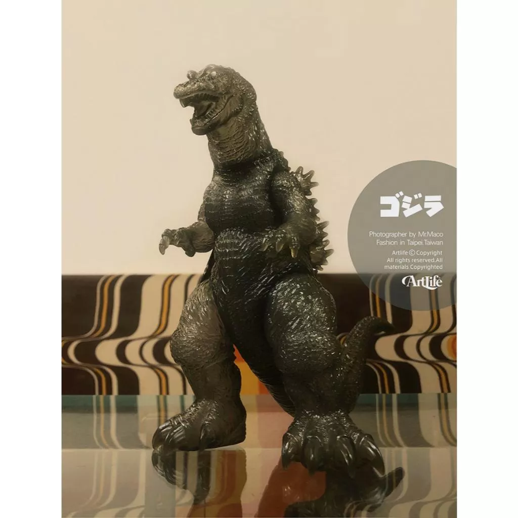 ArtLife @ BANDAI 2002 大怪獣総攻撃 東宝映画 GODZILLA 劇場限定版 ゴジラ 黑透 哥吉拉