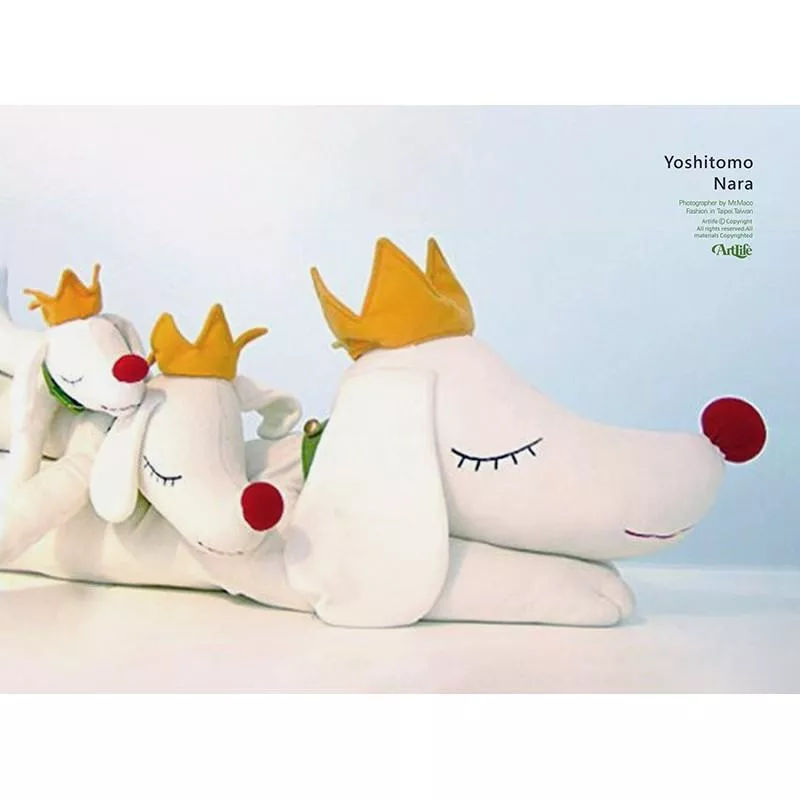ArtLife @ 奈良美智 Yoshitomo Nara パップキング ☆ Pup King 絕版收藏 皇冠犬 全3種