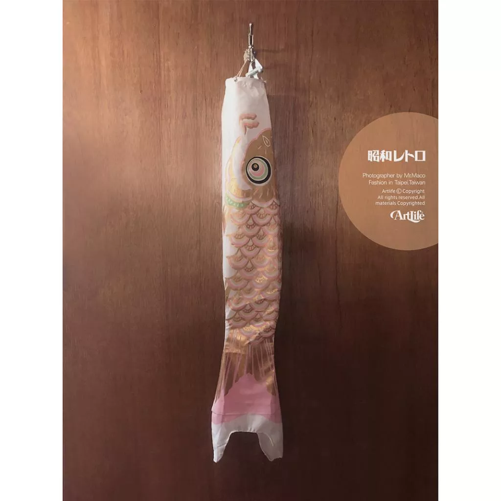 ArtLife @ 鯉幟 黄金鯉 鯉のぼり セット 節句飾り 古美術 伝統工芸品 鯉魚飄 古道具