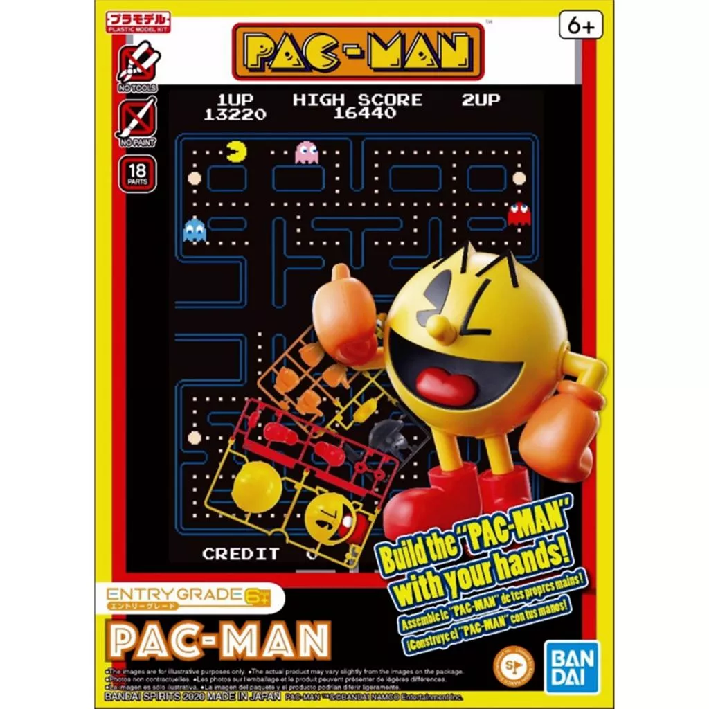 ArtLife @ BANDAI パックマン PACMAN プラモデル 吃豆人 小精靈 模型