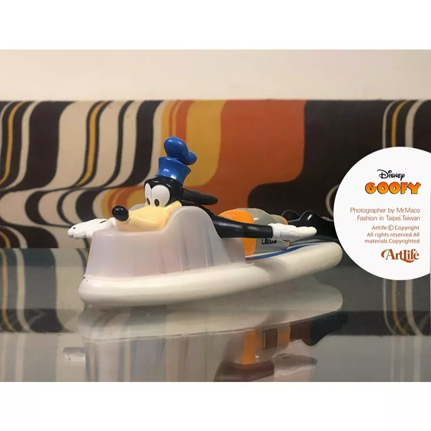 Artlife ㊁ McDonalds 2001 DISNEY GOOFY California 麥當勞 衝浪 高飛狗
