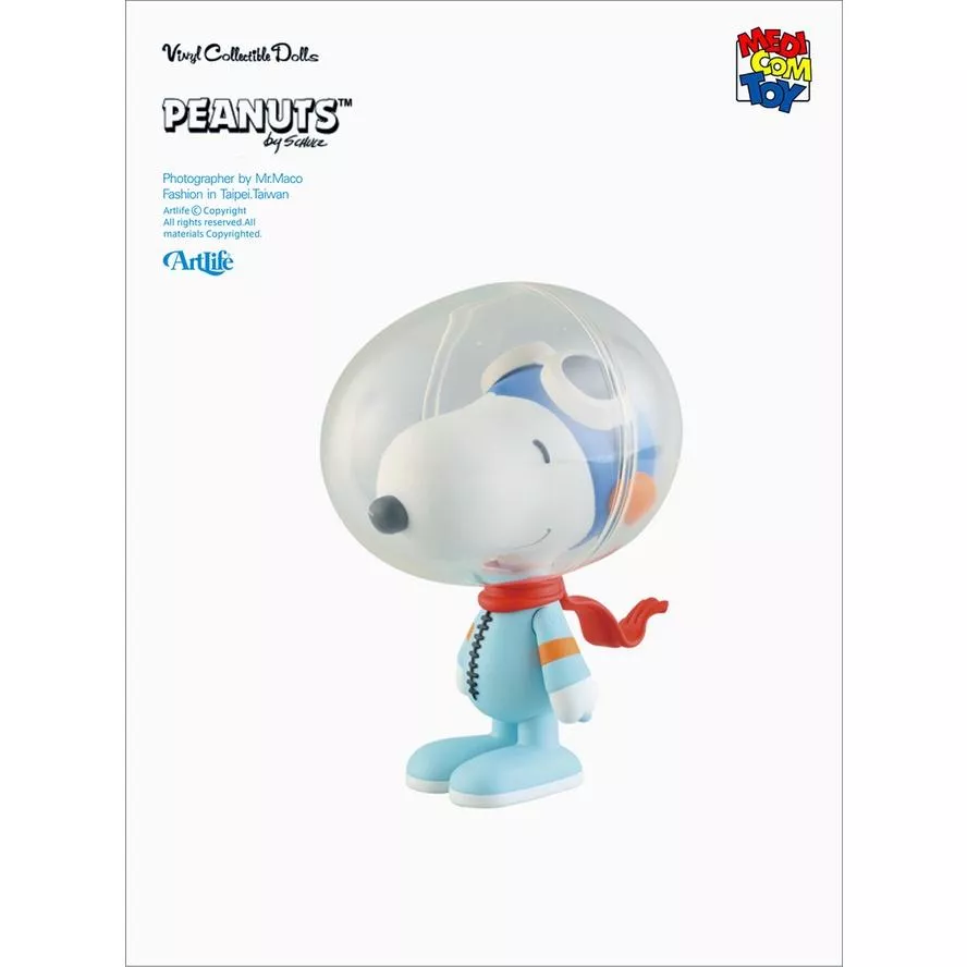 ArtLife @ MEDICOM VCD PEANUTS SNOOPY ASTRONAUT 絕版 太空人 史努比