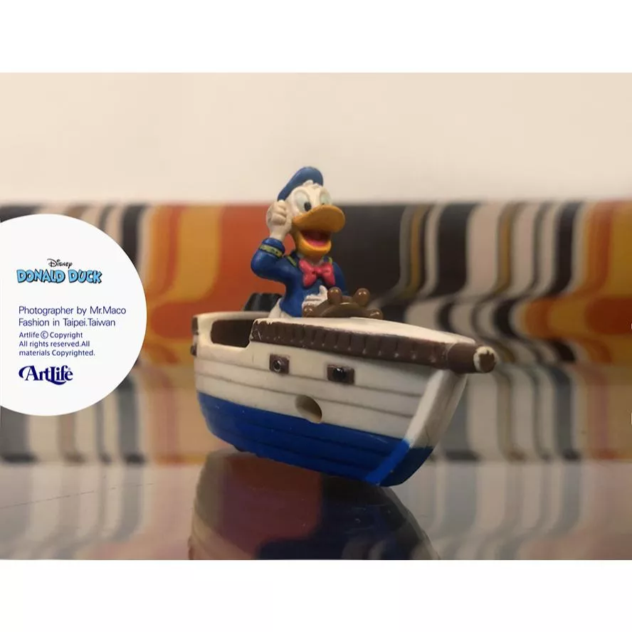 Artlife ㊁ McDonalds 80s DISNEY BOAT Donald Duck 迪士尼 遊艇車 唐老鴨
