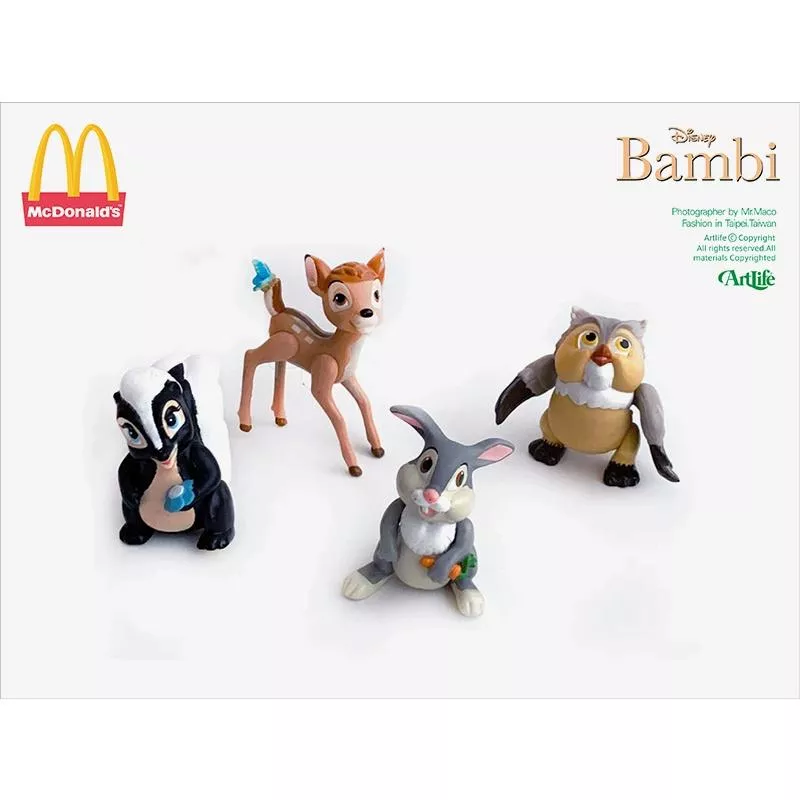 Artlife ㊁ McDonalds 1998 Happy Meal Disney Bambi 麥當勞 小鹿斑比